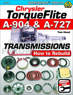 $42.95 • Buy How To Rebuild Chrysler Automatic Transmission A-727 A-904 Torqueflite 1960-2002