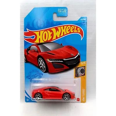 $7.99 • Buy Hot Wheels HW Turbo 2017 Acura NSX Red Die Cast