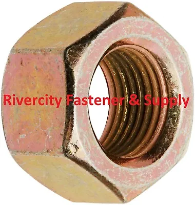 (1) 3/8-24 Grade 8 Left Hand / Reverse Thread Nut 3/8x24 Nut Fine Thread • $14.88