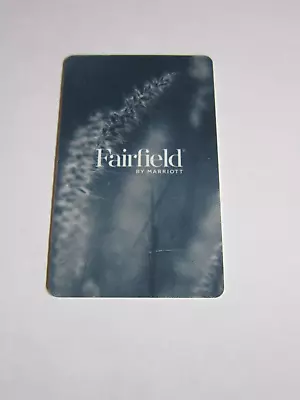 Fairfield By Marriott Hotel Key Card Flowers SINGLE Collectible FREE SHIP • $10.95