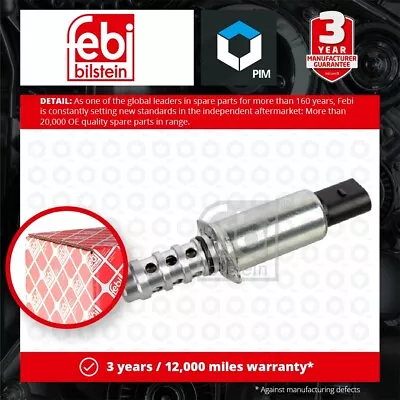 Camshaft Adjuster Valve Upper 175432 Febi 03H906455 06F109257B 3H906455 Quality • £66.78