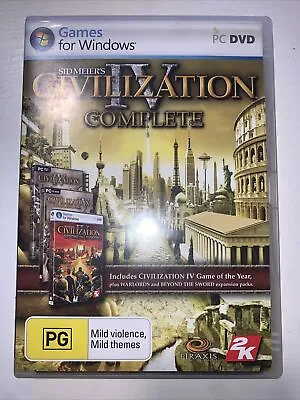 Sid Meier’s Civilization IV Complete PC • $9.99