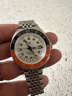 Jack Mason Stratotimer Limited Candy Corn GMT Watch With 4 Different Straps • $1200