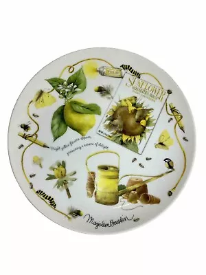 Hallmark Marjolein Bastin Plate “Nature's Yellows” Summer 1995 Limited/Retired • $16.95