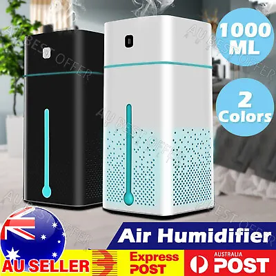 1L Ultrasonic Aromatherapy Diffuser Oil Air Humidifier Essential AU • $16.93