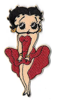 $3.39 • Buy Betty Boop - Red Dress - Cartoon - Comics - Embroidered Iron On Applique Patch C