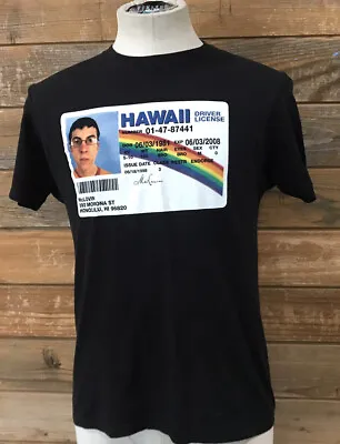Superbad McLovin Men's T Shirt Size Medium Driver's License Ripple Junction • $11.99