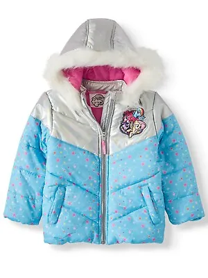 My Little Pony Puffer Jacket Size 2T Puffy Ski Coat • $9.95