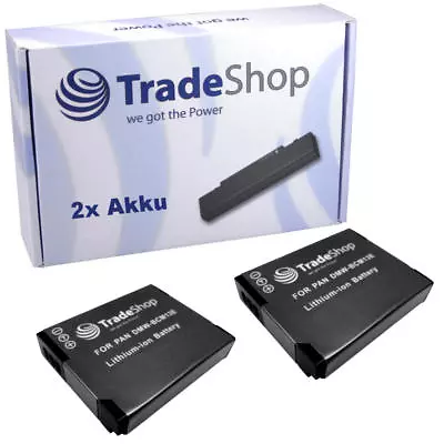 2x Battery For DMC-TZ60 DMC-TZ61 DMC-TZ70 DMC-TZ71 BCM13 Battery • £25.29