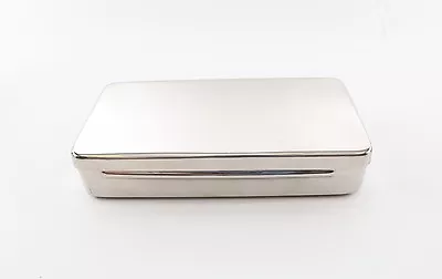 Dental Orthodontic Stainless Sterilization Instrument Tray Case W/ Lid Autoclave • $19.99