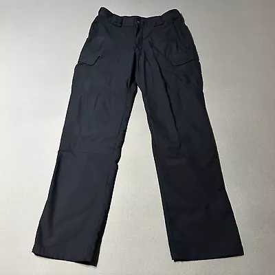 5.11 Tactical Stryke Pants Adult 32 Blue Ripstop Cargo Flex Tac 32x34 Mens • $22.50