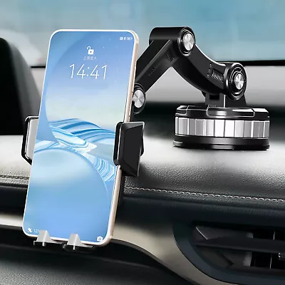 360° Rotation Car GPS Dash Mount Phone Holder Cradle Truck Dashboard Stand Clip • $13.79