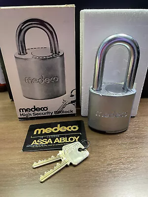 Vintage Medeco Protector High Security Padlock NOS • $269.95