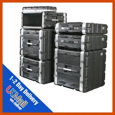 £119 • Buy ABS Rack Case | 2-10u | Flight Case | Equipment Case | DJ Case | Amp Case | PA  