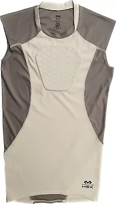 Mcdavid Connor Shirt Hex Padded Football Compression Chest Mens Small Sleeveless • $21.50