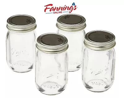 New Opened Box Jarden Ball 4PK 4OZ Mini Jars 4 Pack Plain • $17.05