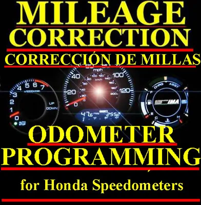 Honda Speedometer Instrument Gauge Cluster Mileage Odometer PROGRAMMING • $89