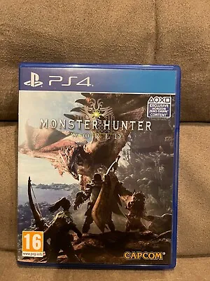$15 • Buy Monster Hunter World PlayStation 4 PS4 PAL VGC Free Shipping