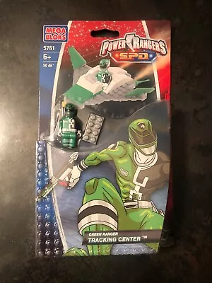 MEGA BLOKS Power Rangers SPD 5761 GREEN RANGER TRACKING CENTER *RARE*(2006) NEW! • $39.99