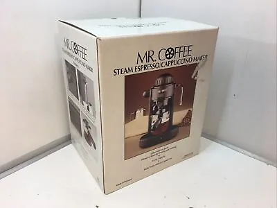 Mr. Coffee ECM8 Steam Espresso And Cappuccino Maker Open Box  • $41.36