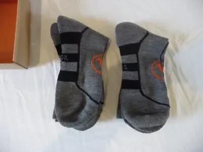 Isobaa Merino Wool Mens Hiking Socks 2 X Pairs L / XL • £20