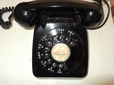 Vintage Telephone 706l Black Diakon • £10