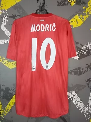 Modric Real Madrid Third Football Shirt 2018 - 2019 Adidas Authentic Mens Ig93 • $110.49