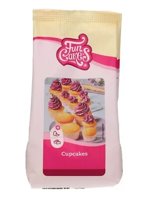 Fun Cakes Cupcake Mix - 500g Cake Decorating Makes 20 To 24 Cupcakes Per Pack • £7.99