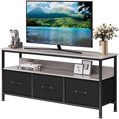 Dresser TV Stand For 55 Inch TV With Storage Drawers Cabinet Media Console Table • $86.99