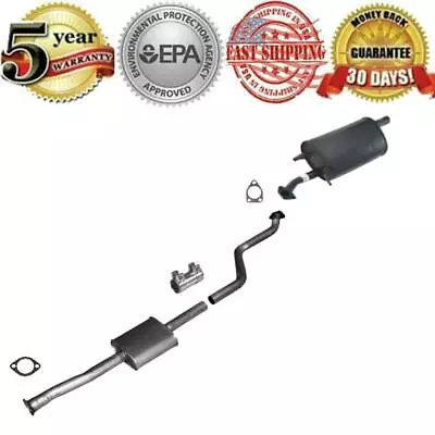 Fits 2002-2007 Mitsubishi Lancer 2.0L Muffler Exhaust System Resonator • $343