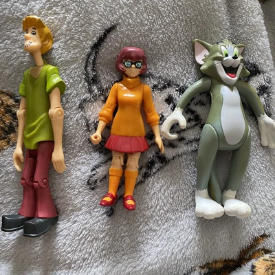 £2.99 • Buy Toy Bundle - Scooby Doo Velma & Shaggy, Tom And Jerry Retro Vintage TV