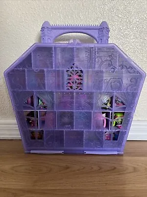 Monster High Minis School Collectors Carrying Case + 10 Dolls Mattel • $55