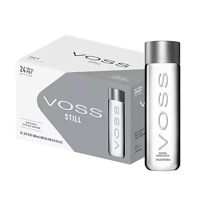 VOSS Premium Still Bottled Natural Water - BPA-Free - High Grade PET - Plastic - • $97.81