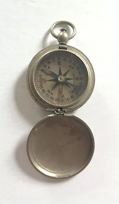 VTG Wittnauer Military Pocket Compass Korean War Rare Non Issue Navy Engraved • $48.50