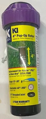 K-Rain 4-in Plastic Gear Drive Sprinkler 1/2-in Inlet Smart Set LOT OF 3     036 • $15