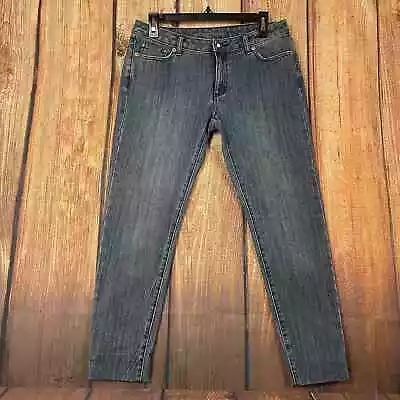 Michael Kors Jeans Womens Size 6 Blue Izzy Skinny Stretch Medium Wash Denim • $7.65