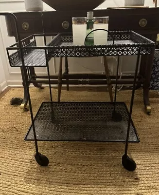 MId-Century Weinberg Atomic Bar Cart • $385