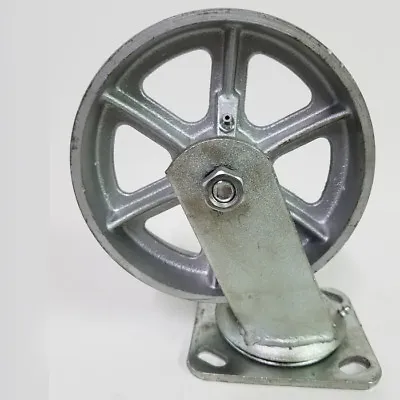 Heavy Duty 6″ X 2″ Steel Wheel With Swivel Caster • $17.99