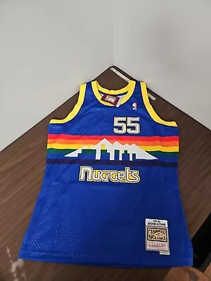 Mitchell & Ness Authentic Dikembe Mutombo Denver Nuggets Blue 1991-92 LARGE • $64.99