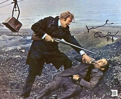 Michael Caine GET CARTER Signed 10x8 Photo Beckett Certified BH74253 • $194.15