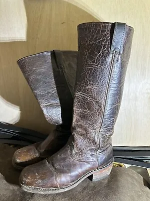 Cowboy Boots Civilwar Riding Western U.K. 7 Re Enactment Larp • £85