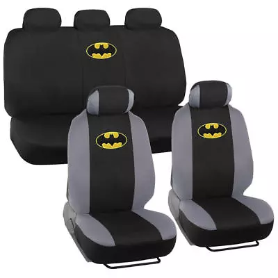 Batman Seat Covers For Sedan SUV Truck Van Full Interior Set 9 PCS Front & Rear • $39.99