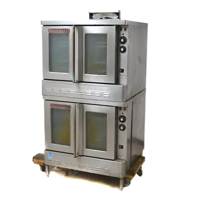 Blodgett SH1G/AB Double Stack Natural Gas Convection Oven 2 Speed 115 VAC • $3274.29