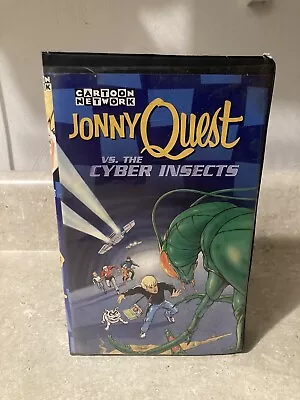 Jonny Quest Vs The Cyber Insects VHS Cartoon Network 1996 • $4.50