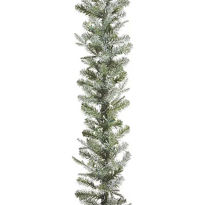 Noma Frosted Fir 9 Foot Pre Lit Garland Holiday Mantle Decor (Open Box) (3 Pack) • $69.99