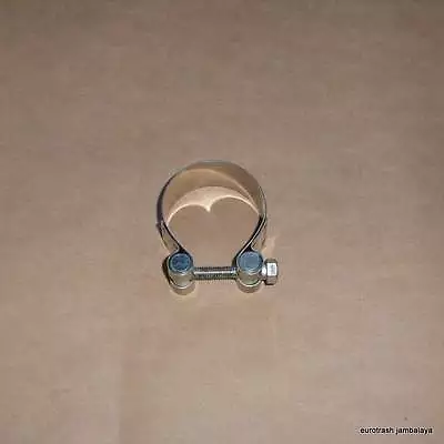 Italy Exhaust Clamp 47mm/1 3/4+  Moto Guzzi Ducati 750 850 900 1000 STAINLESS • $12