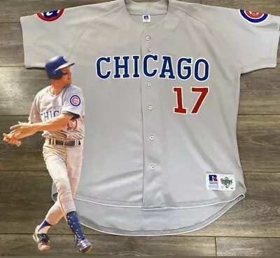 Authentic Vintage Mark Grace Cubs Jersey 48 Xl Russell Rare Baseball  • $399.99