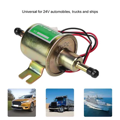 $19.10 • Buy Gold 24V Fuel Pump Fuel Pump 24V Fuel Pump Universal 24V Car Boat Electric Fuel