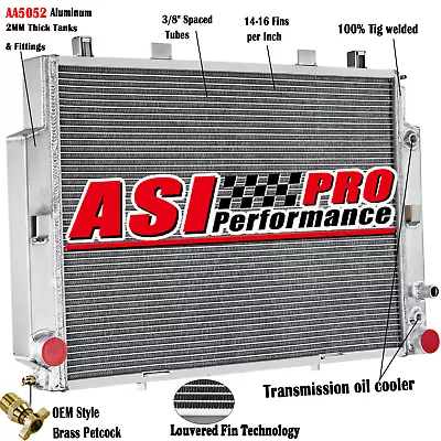 ASI 2 ROW Aluminum Radiator FIT MERCEDES-BENZ CLASS W140 S 420/500/600 400/500 • $184.95