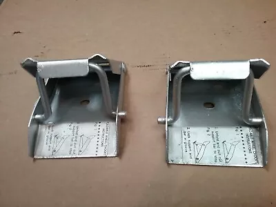 Vintage Metal Folding Wheel Chocks (2 ).  1991 Vintage.  (8097) • $12